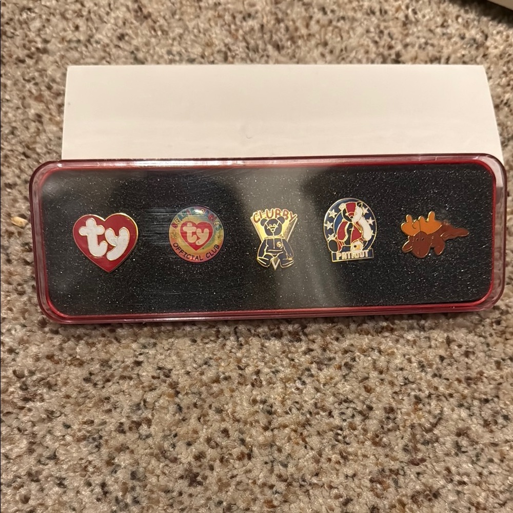 Ty Collectible Pin Set